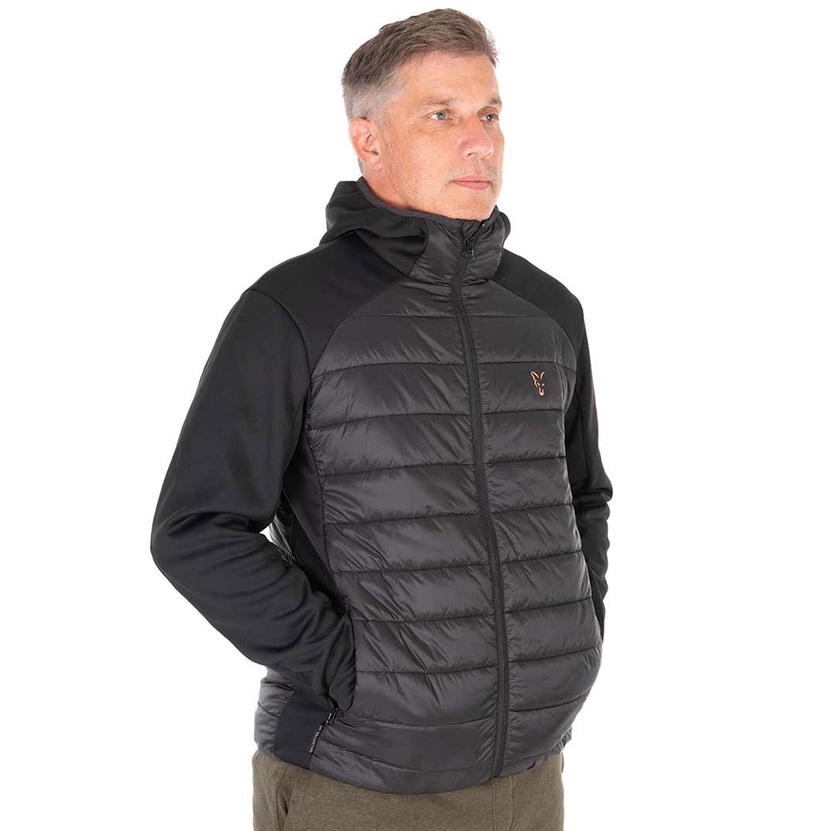 Fox Collection Hybrid Jacket - Black/Orange