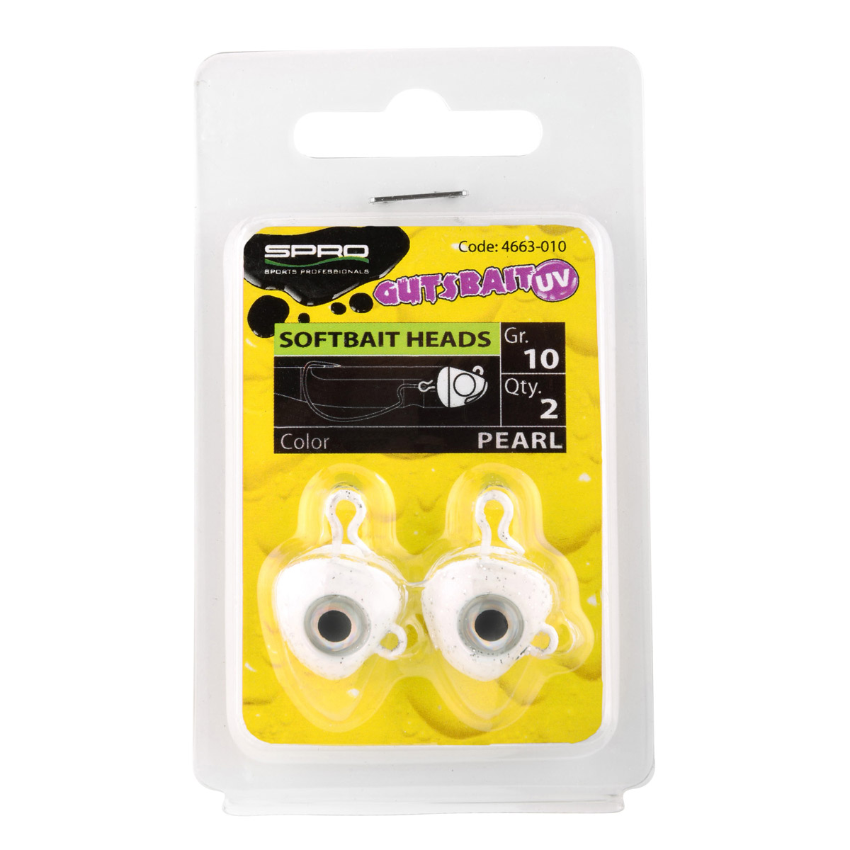 Spro Gutsbait UV Heads