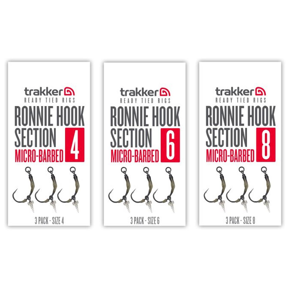 Trakker Ronnie Hook Sections - Barbed