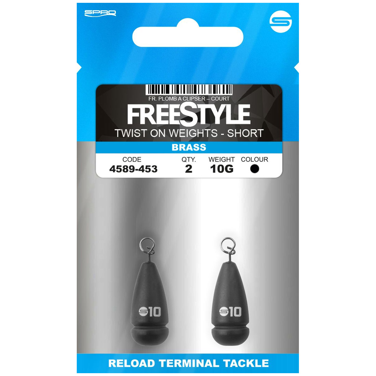 Spro Freestyle Twist-On Weights Short