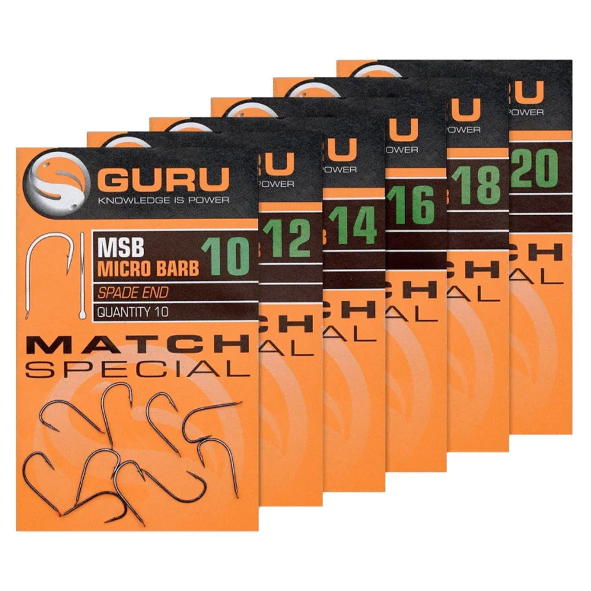 Guru Match Special Hooks - Spade End