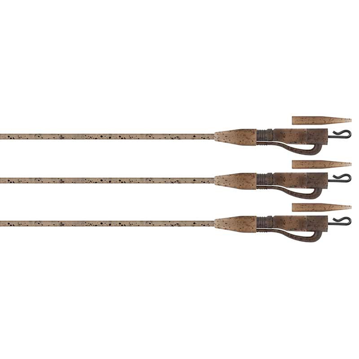 Edges Naturals Tubing Leadclip Ready Rigs Size 7