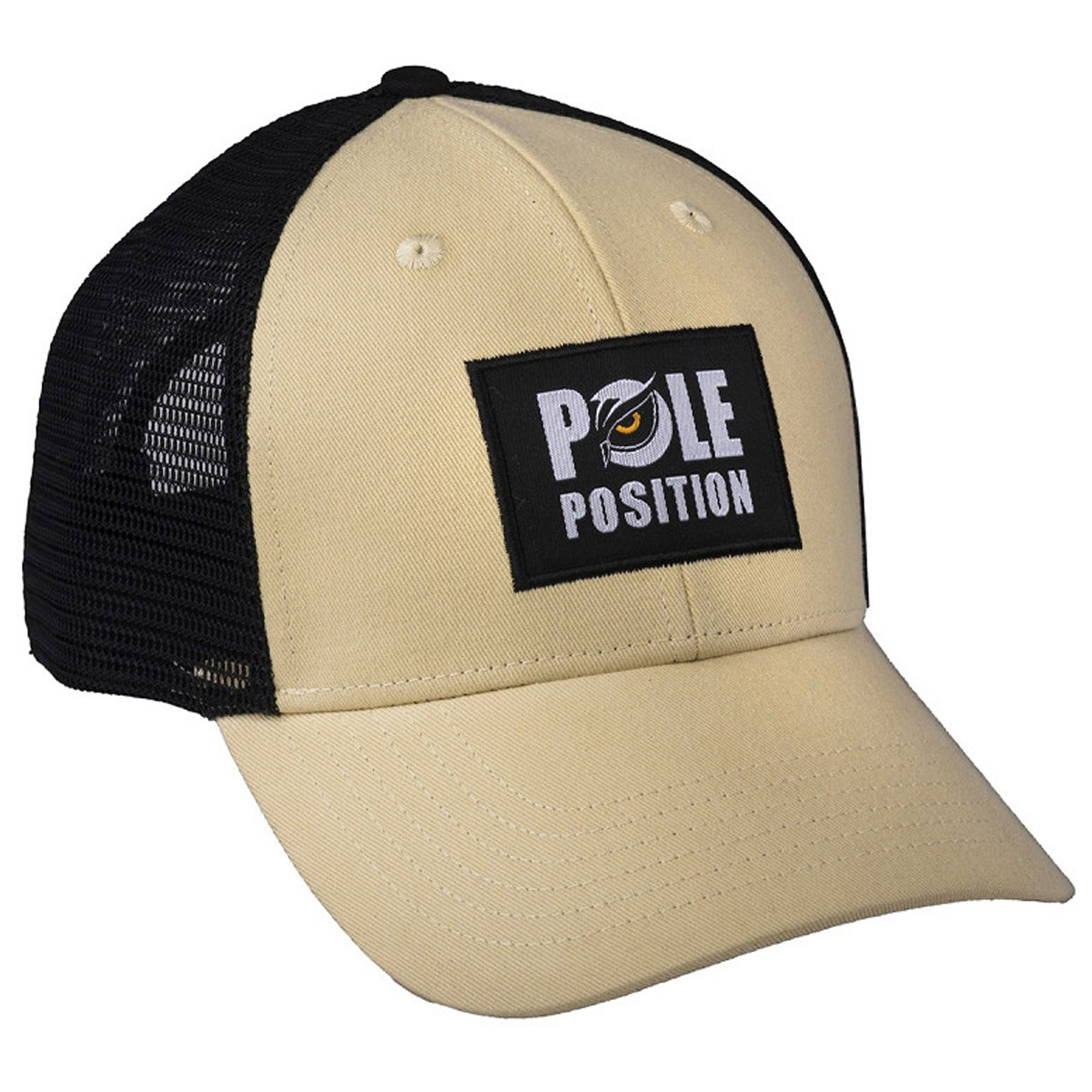 Pole Position Trucker Cap Beige