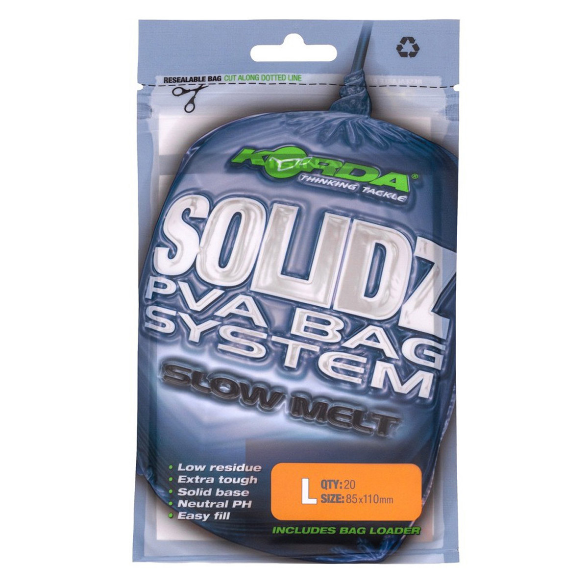Korda Solidz Slow Melt PVA Bags