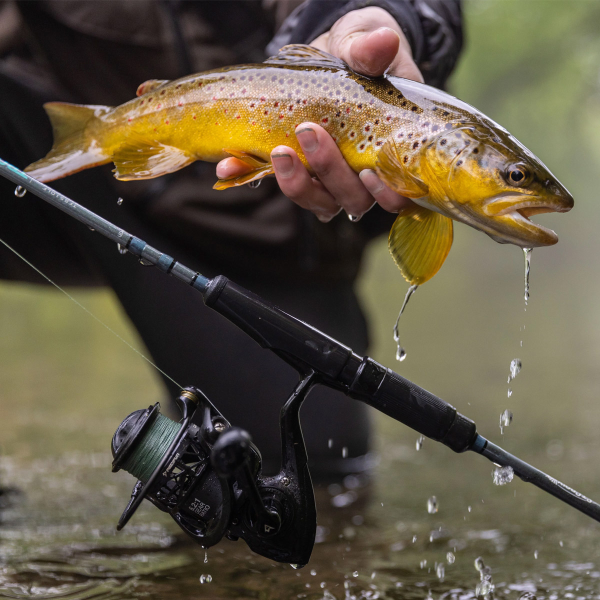 St Croix Trout Series 66LF2 2,01M 1,75-8,75 Gram 