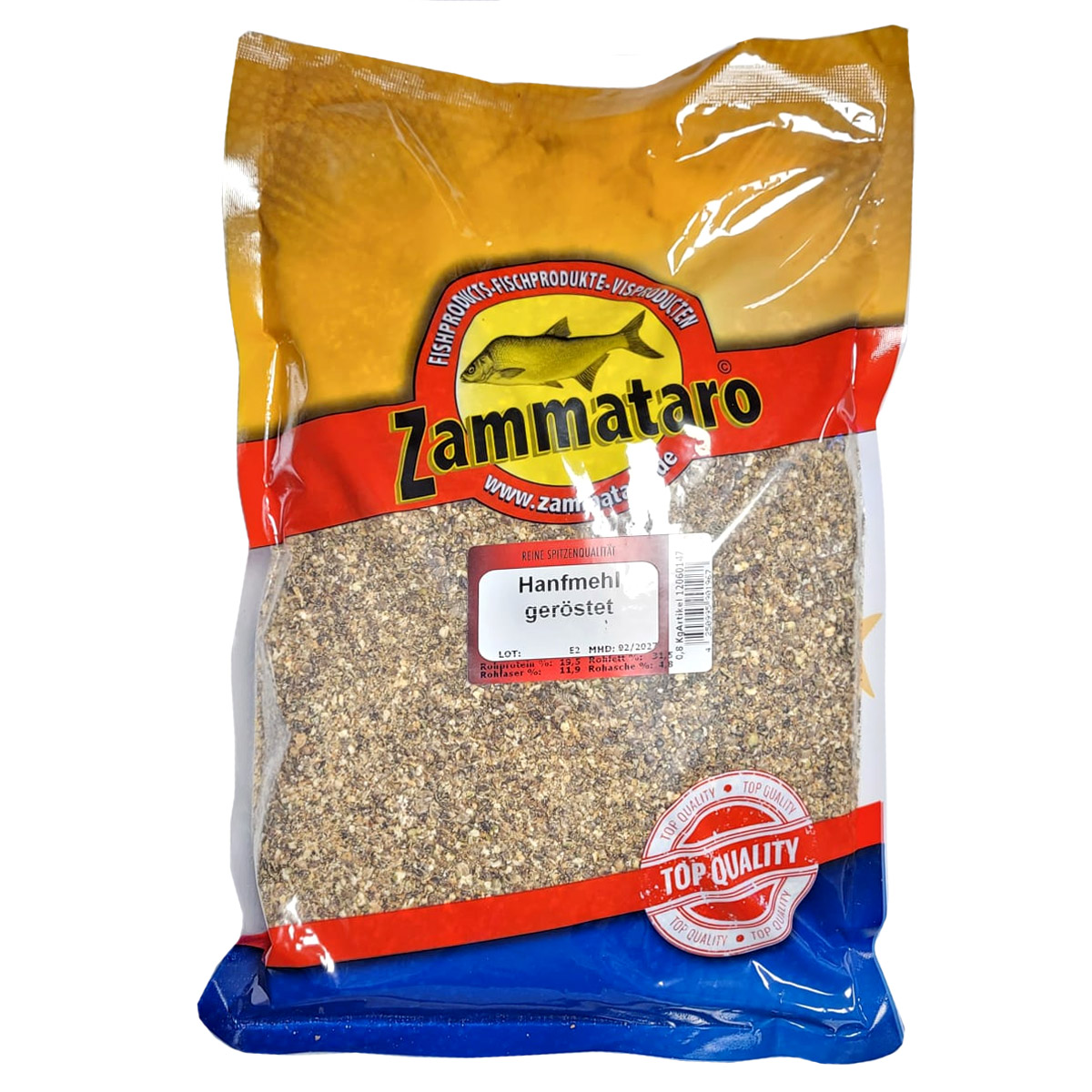 Zammataro Hennep Geroosterd 800 gram 