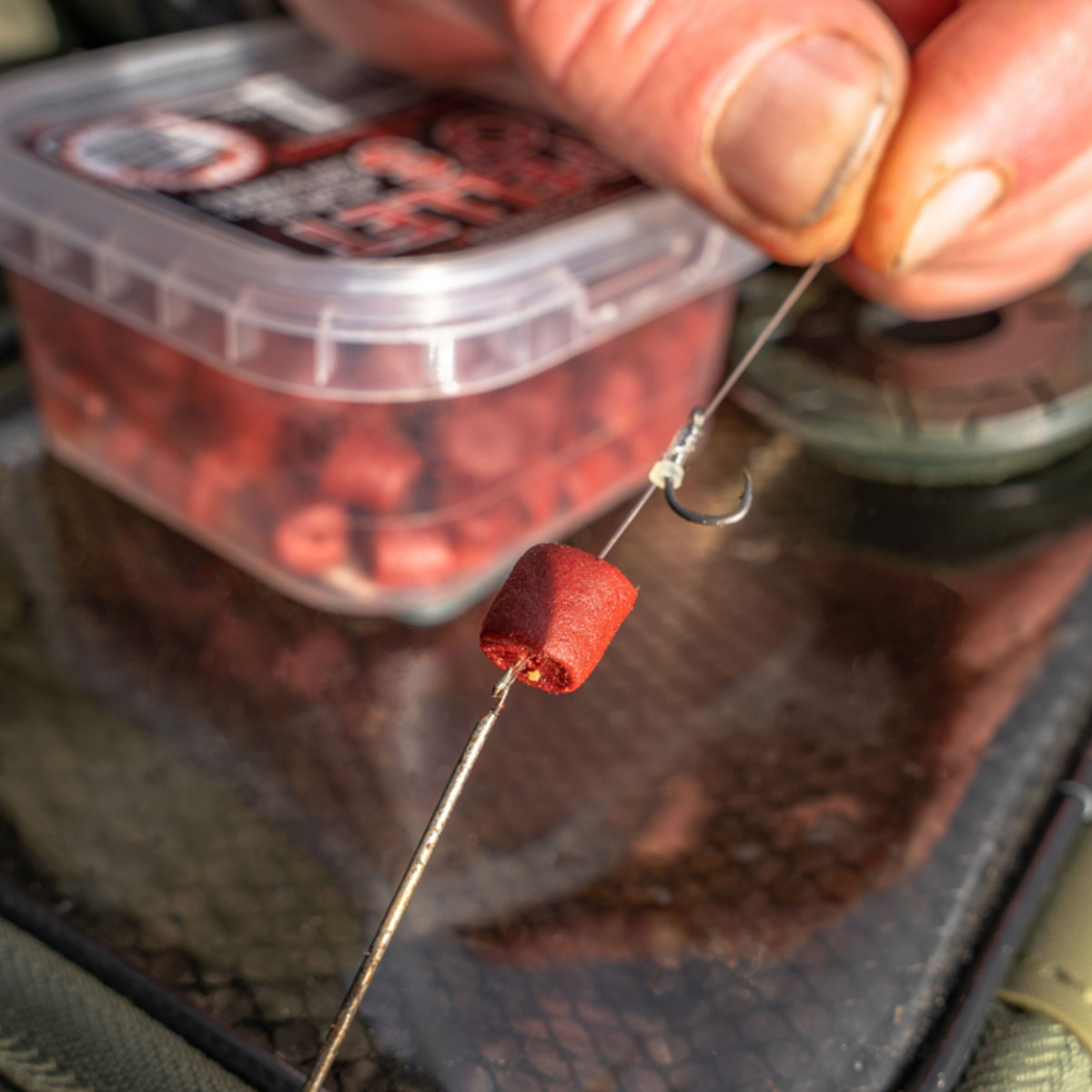 Korum Supersteel Grappler Hair Rigs Barbed 1 Meter