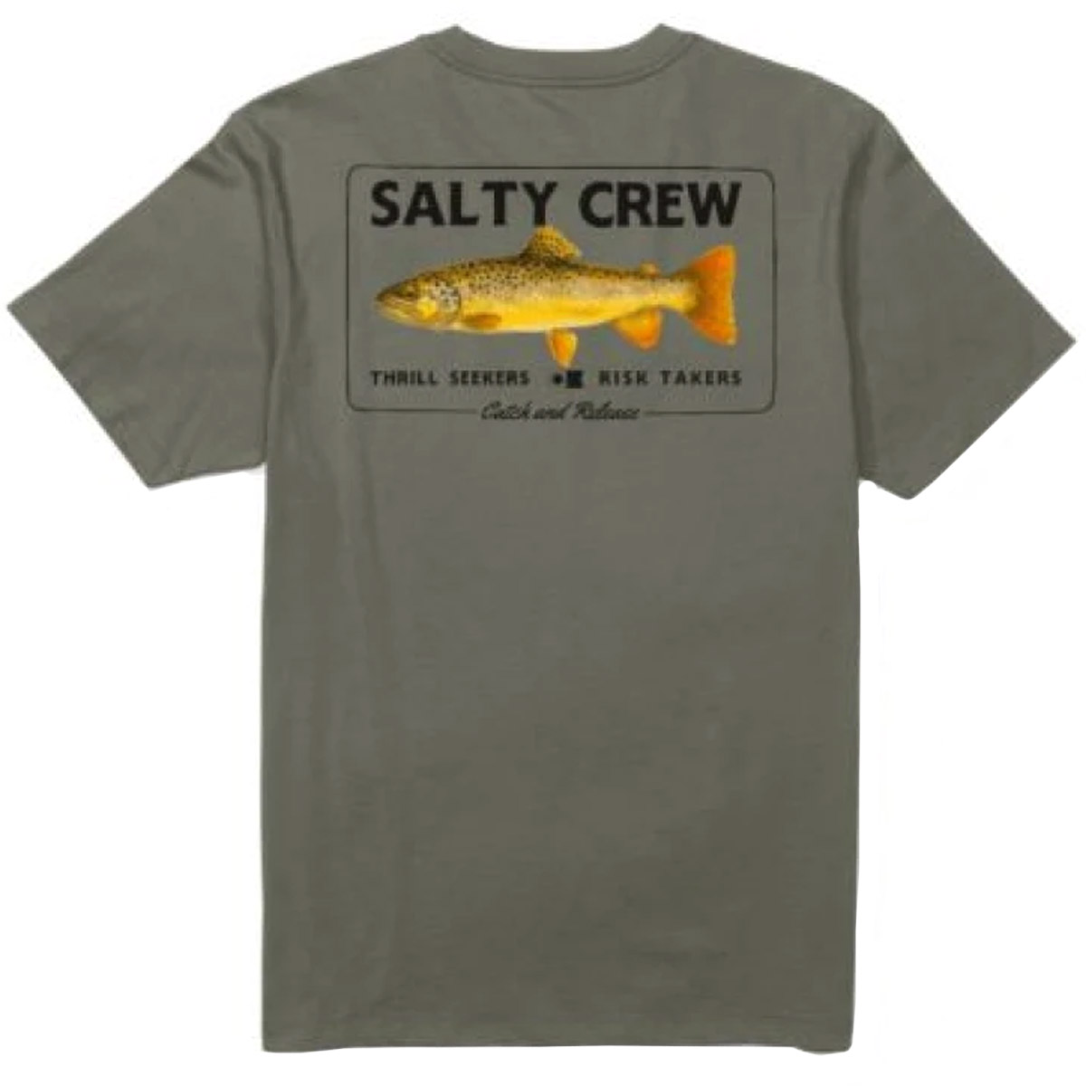 Salty Crew Browny S/S Tee - Dusty Olive