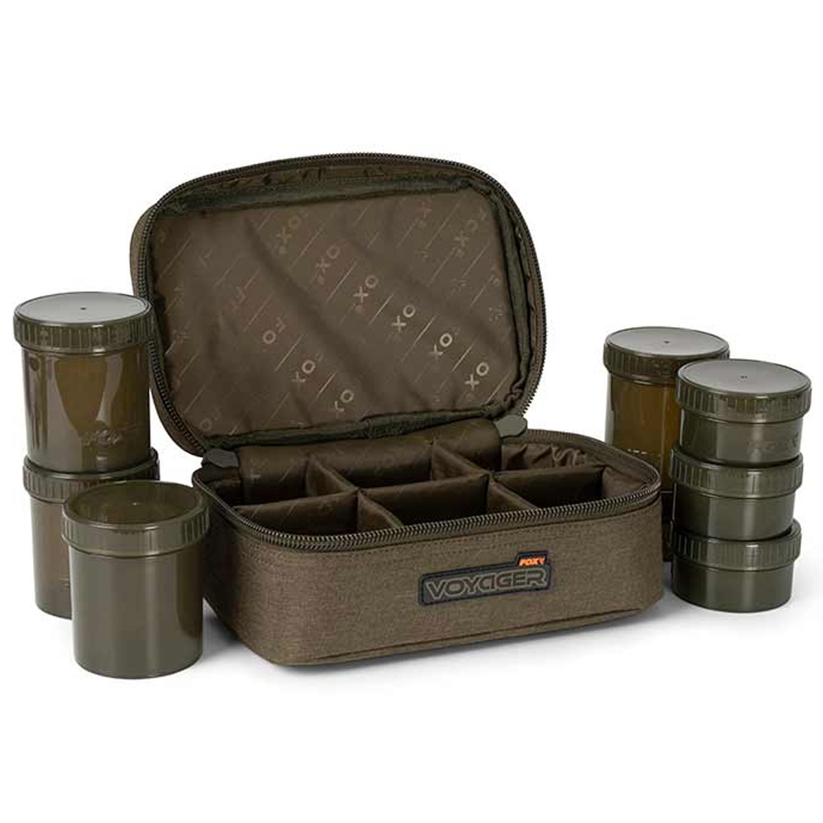 Fox Voyager® 8 Pot Hookbait Case