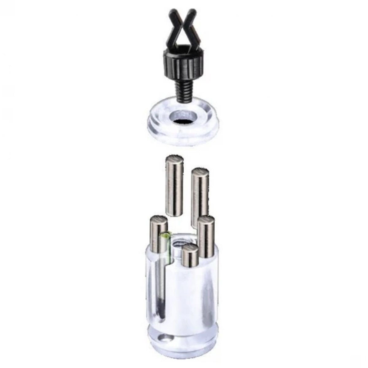 Solar Lock&Load Indicator Head PFTE White