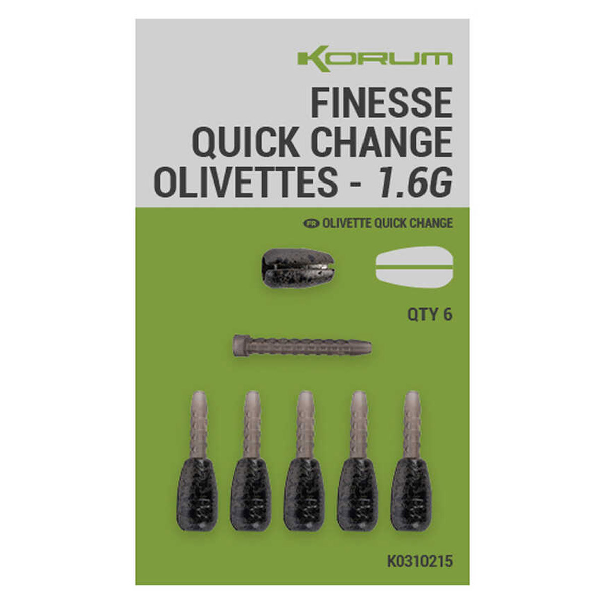 Korum Finesse Quick Change Olivettes