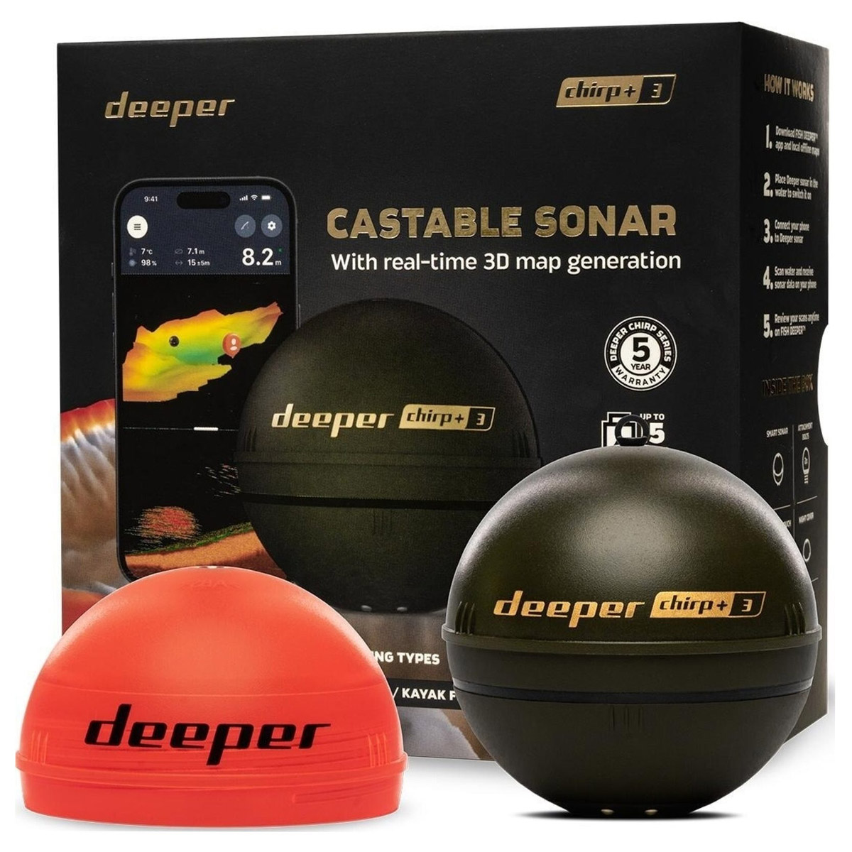 Deeper Smart Sonar Chirp+ 3 