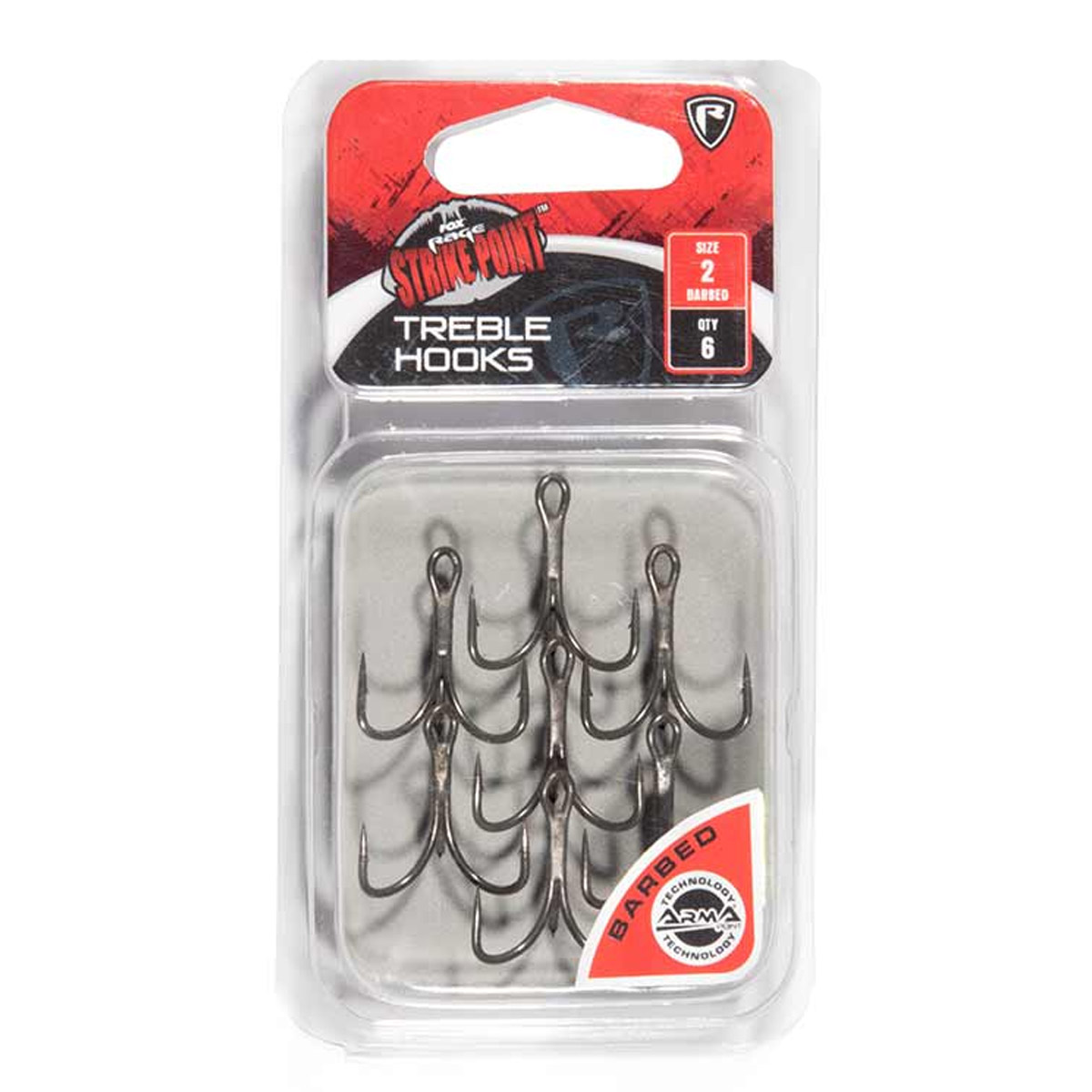 Fox Rage Strike Point Treble Hooks
