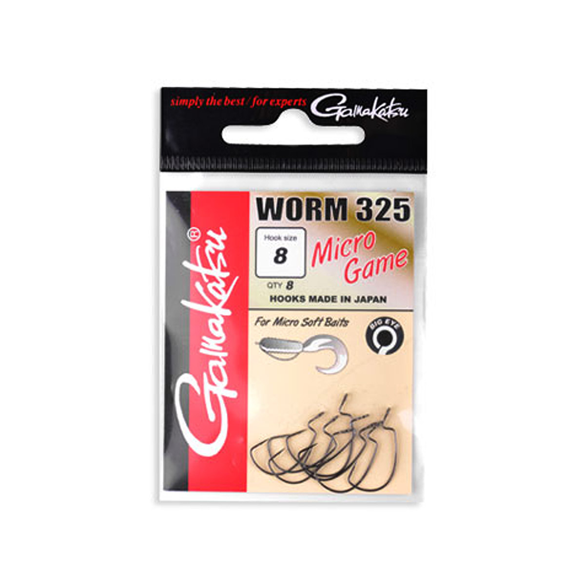 Gamakatsu Worm 325 Microgame