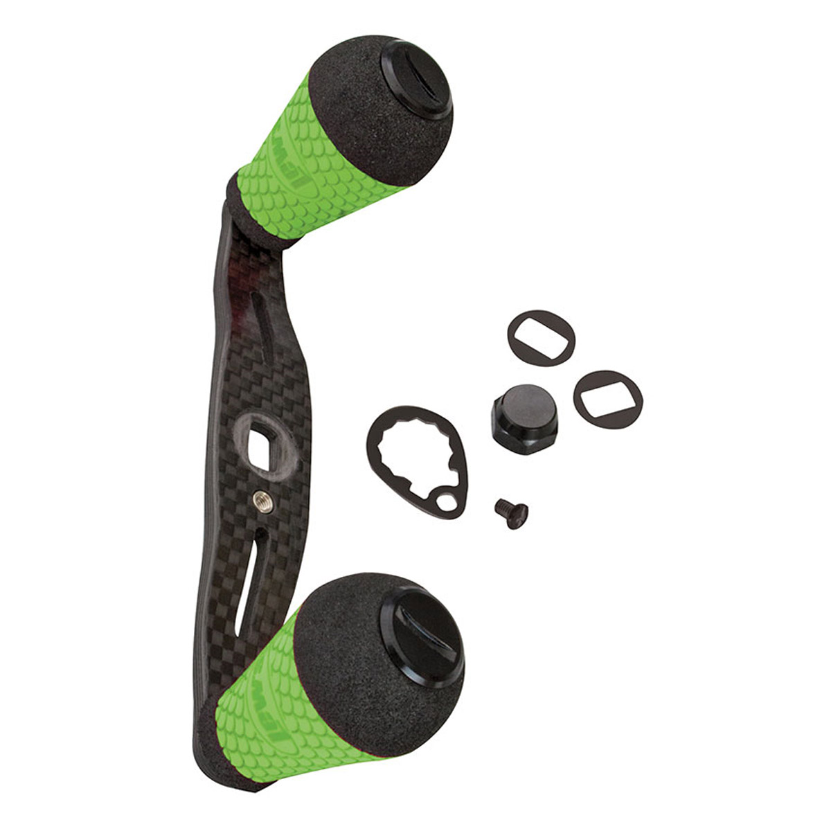 Lew's Carbon Chartreuse Winn Grip Handle