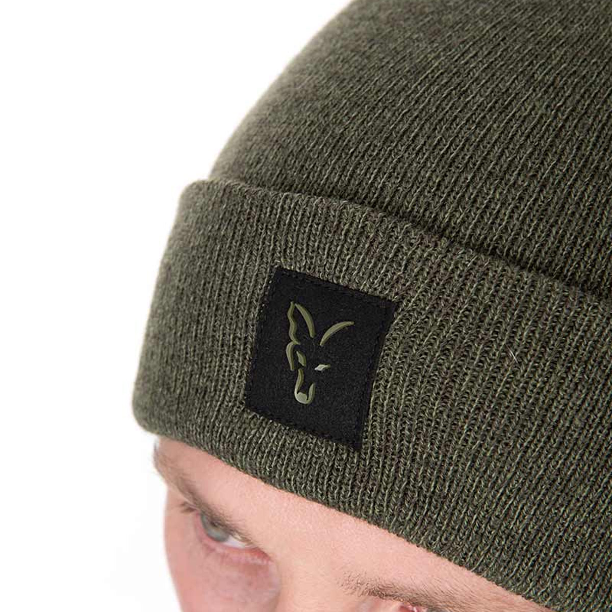 Fox Collection Bobble Hat - Green/Black
