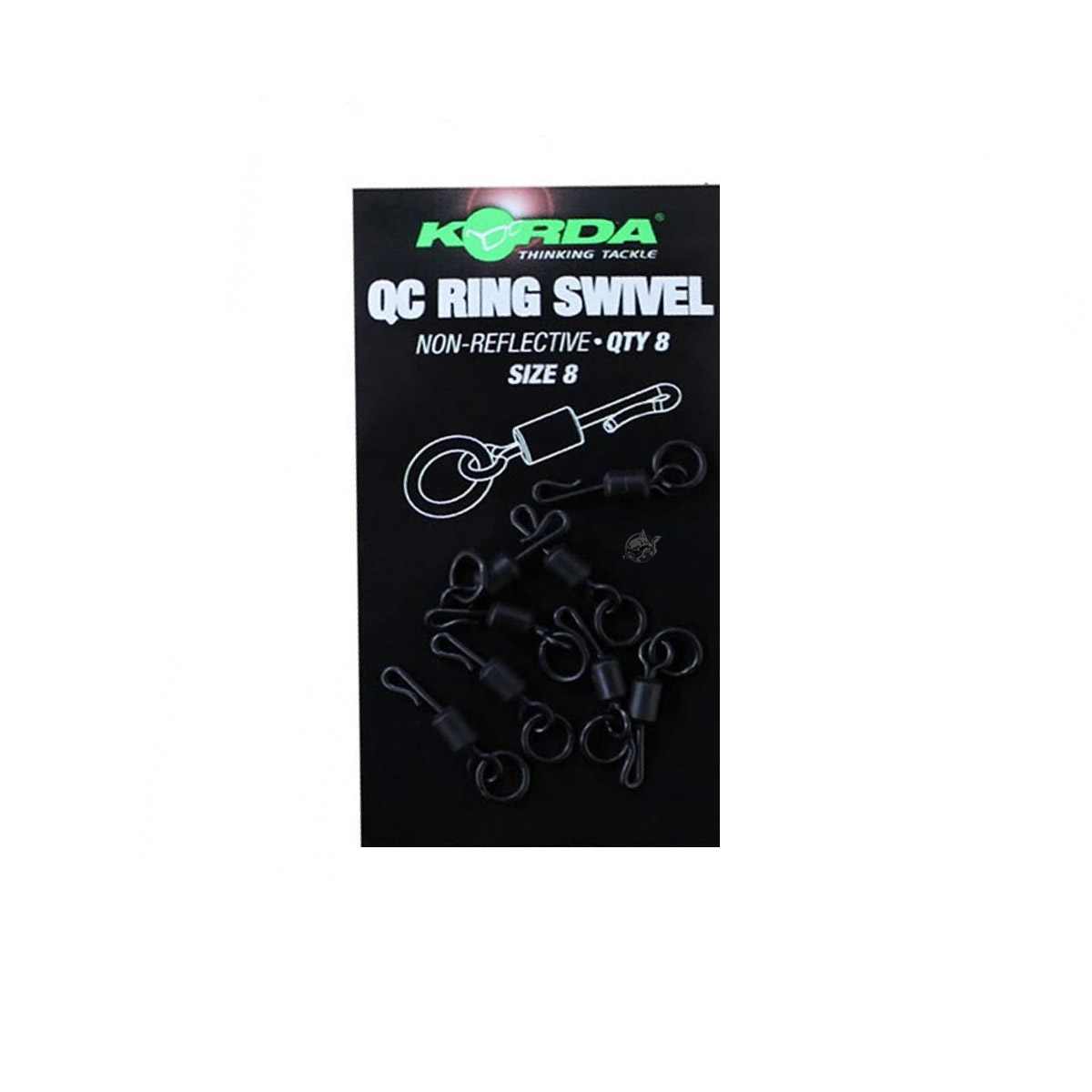 Korda QC Ring Swivel Size 8