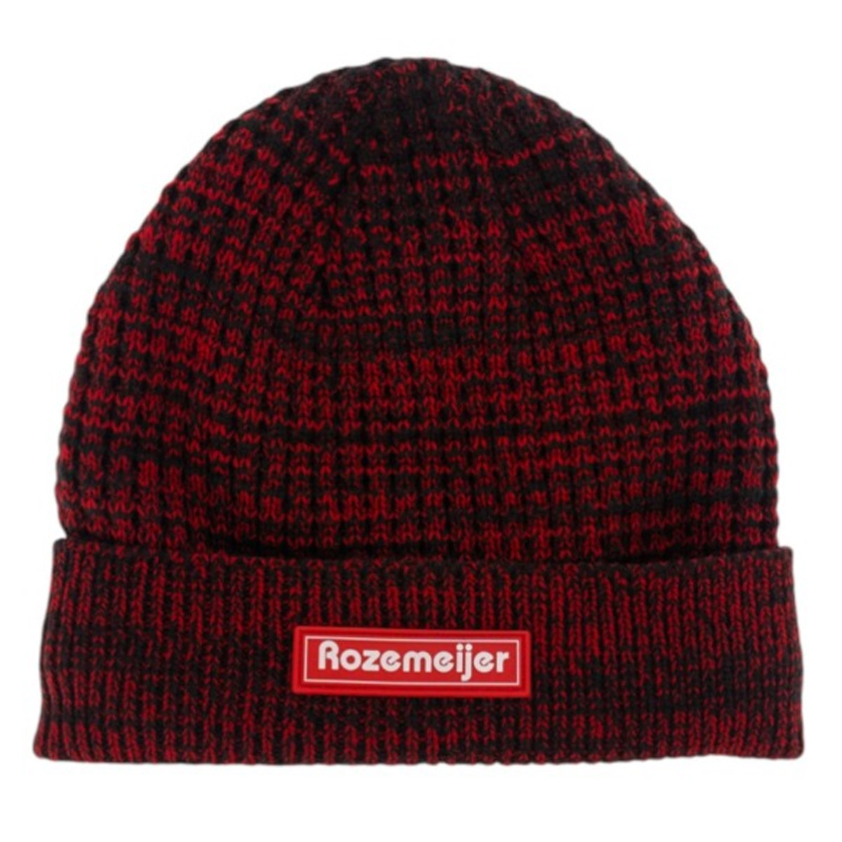 Rozemeijer Fleece Beanie Red Black