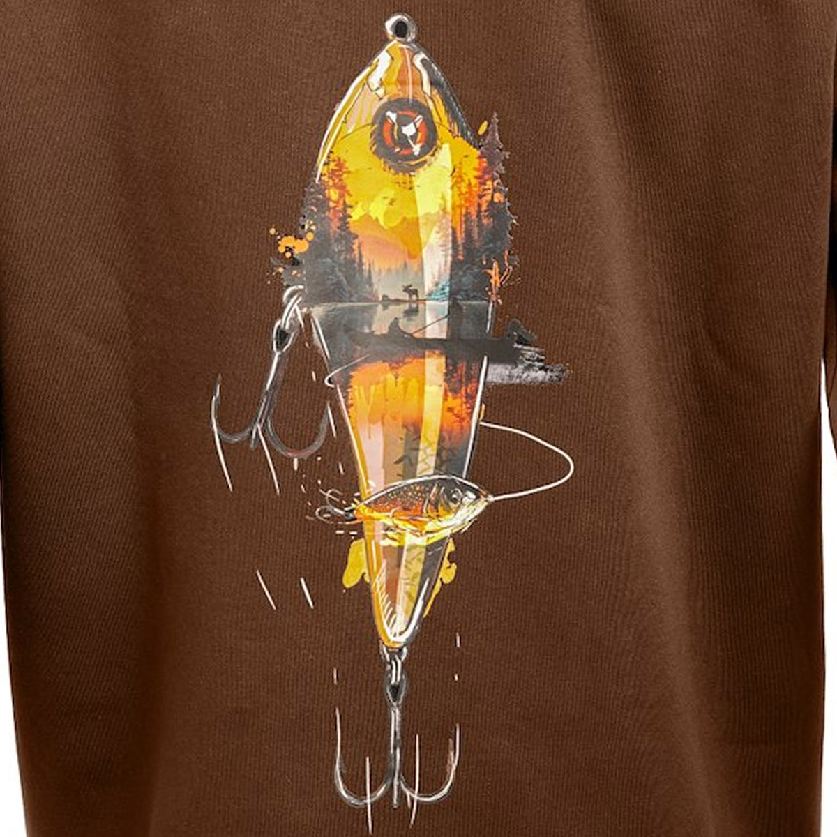 Westin Swimlure Hoodie Dark Brown