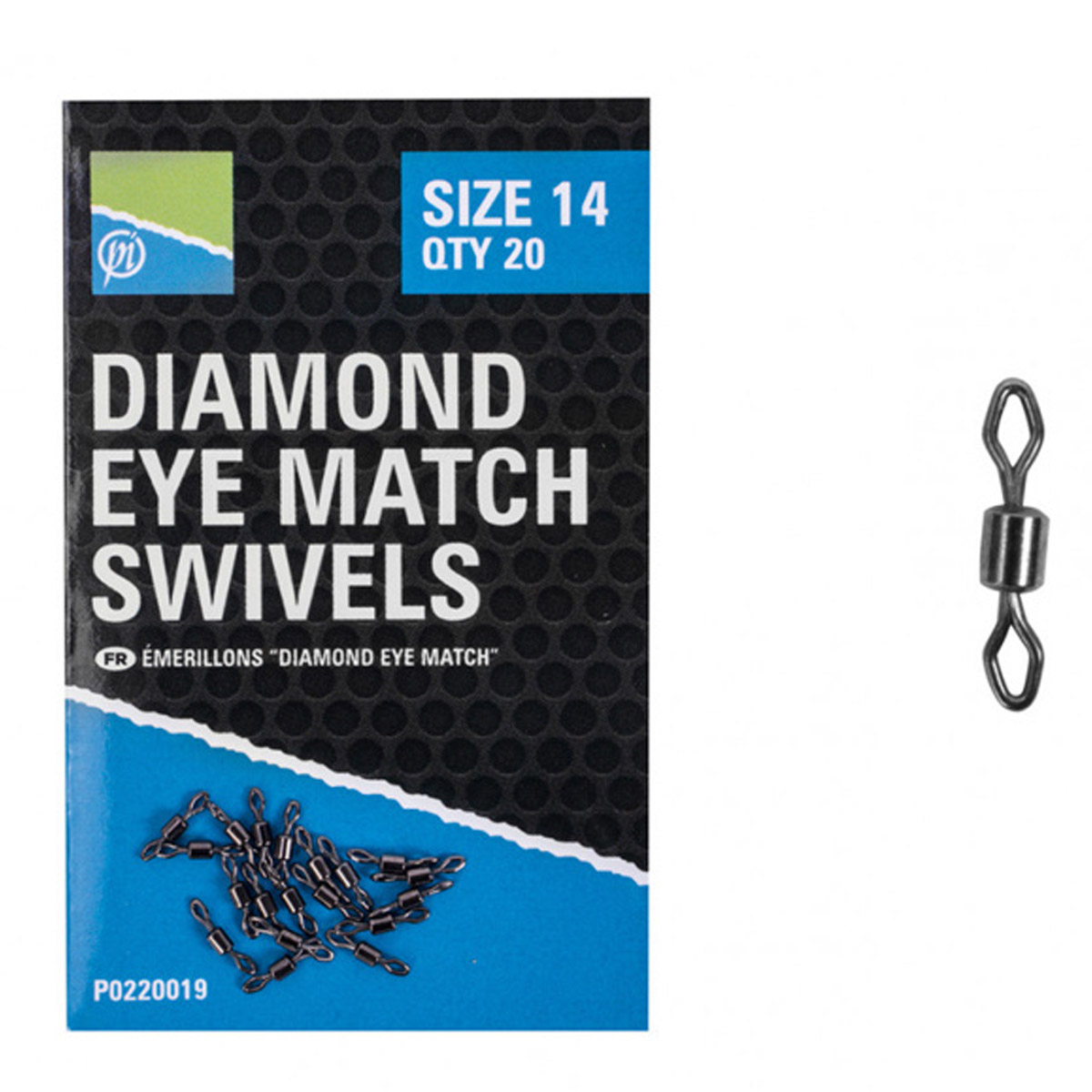 Preston Innovations Diamond Eye Match Swivels