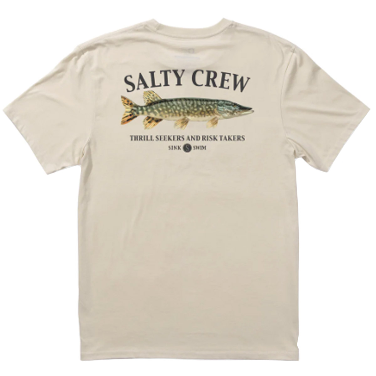 Salty Crew Euro Pike Premium S/S Tee - Moonbeam