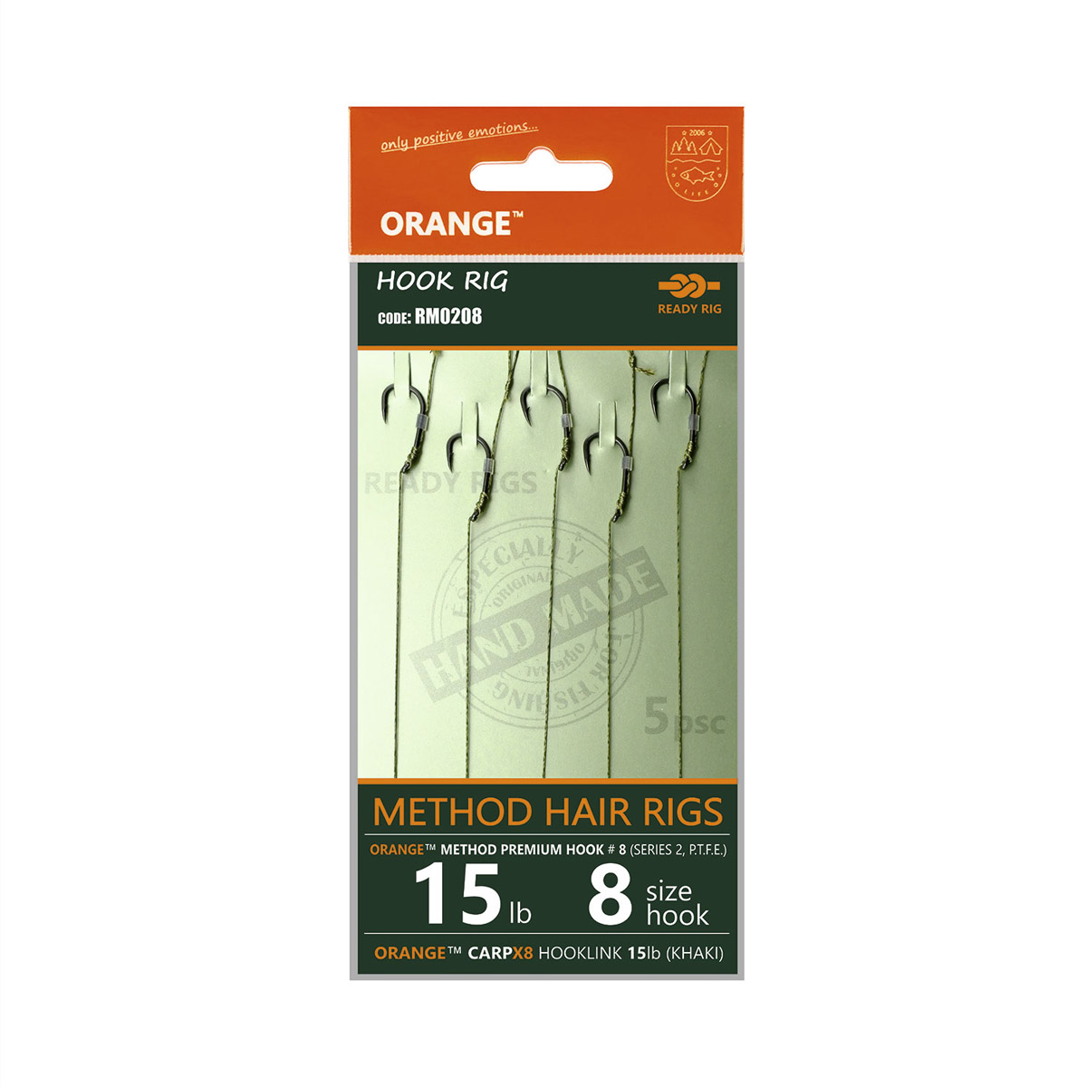 Orange Method Hair Rig Serie 2