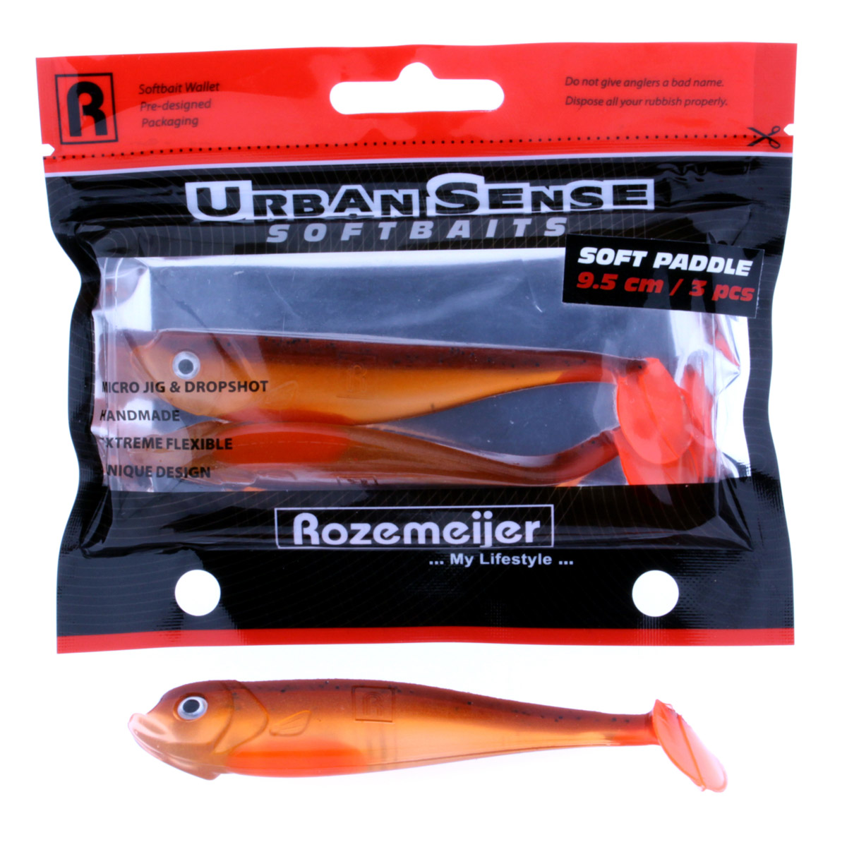 Rozemeijer Urban Sense Soft Paddle 9,5 CM