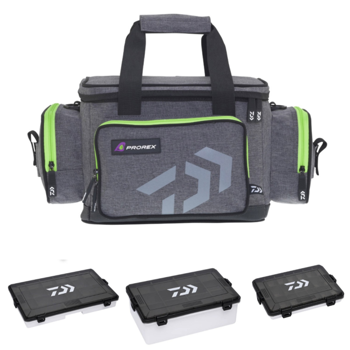 daiwa prorex tackle box D-Box The Hook Up BOX LSU (Large Shallow Universal) is a unique box with molded silicon holders which grab hooks and dont let go Bulk Savings: Wholesale Tackle Boxes