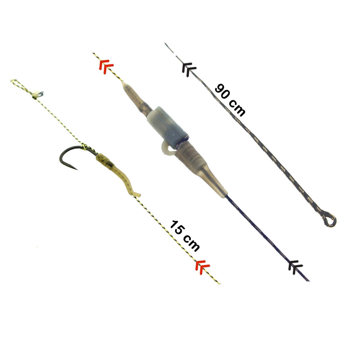 PB Products Ready2Go Clip SR Leader 90 / Line Aligner Rig Weed