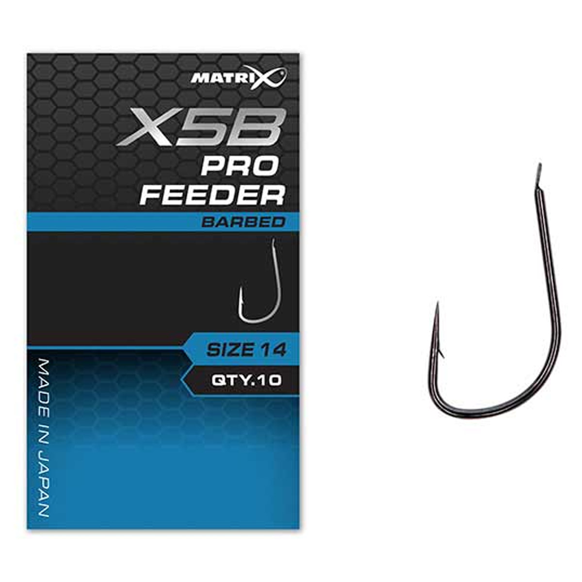 Matrix X5B Pro Feeder Hooks - Barbed Spade