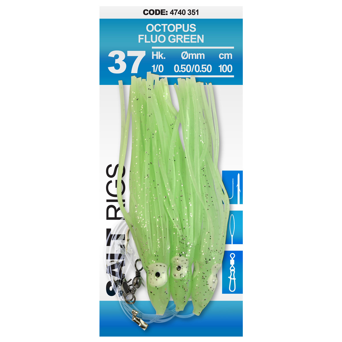 Spro 37 Salt Rig Octopus 1/0