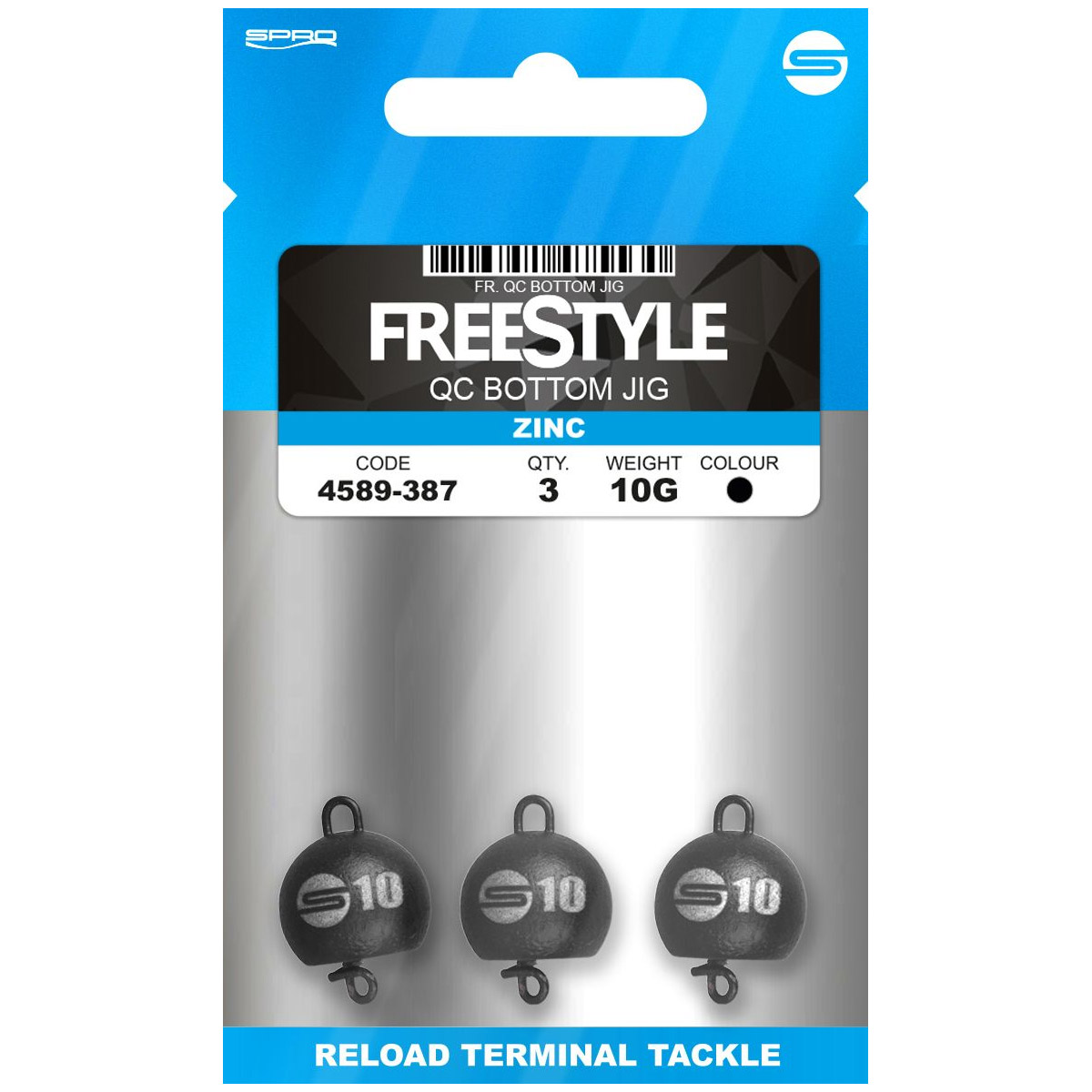 Spro Freestyle QC Bottom Jigs Black