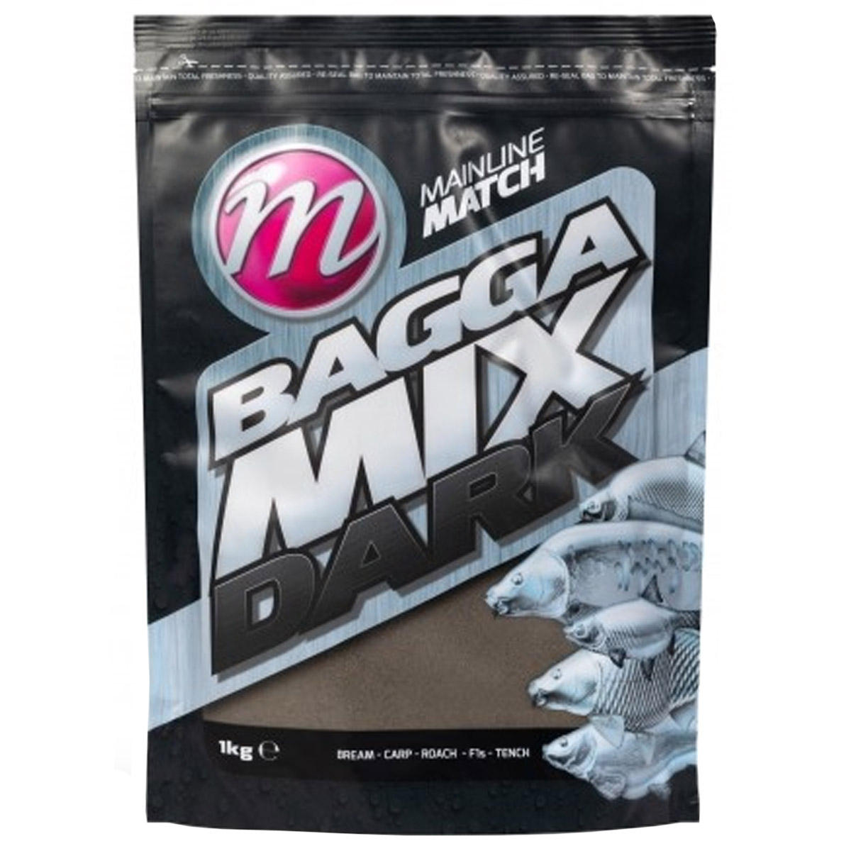 Mainline Match Bagga Mix Dark Groundbait 1 KG