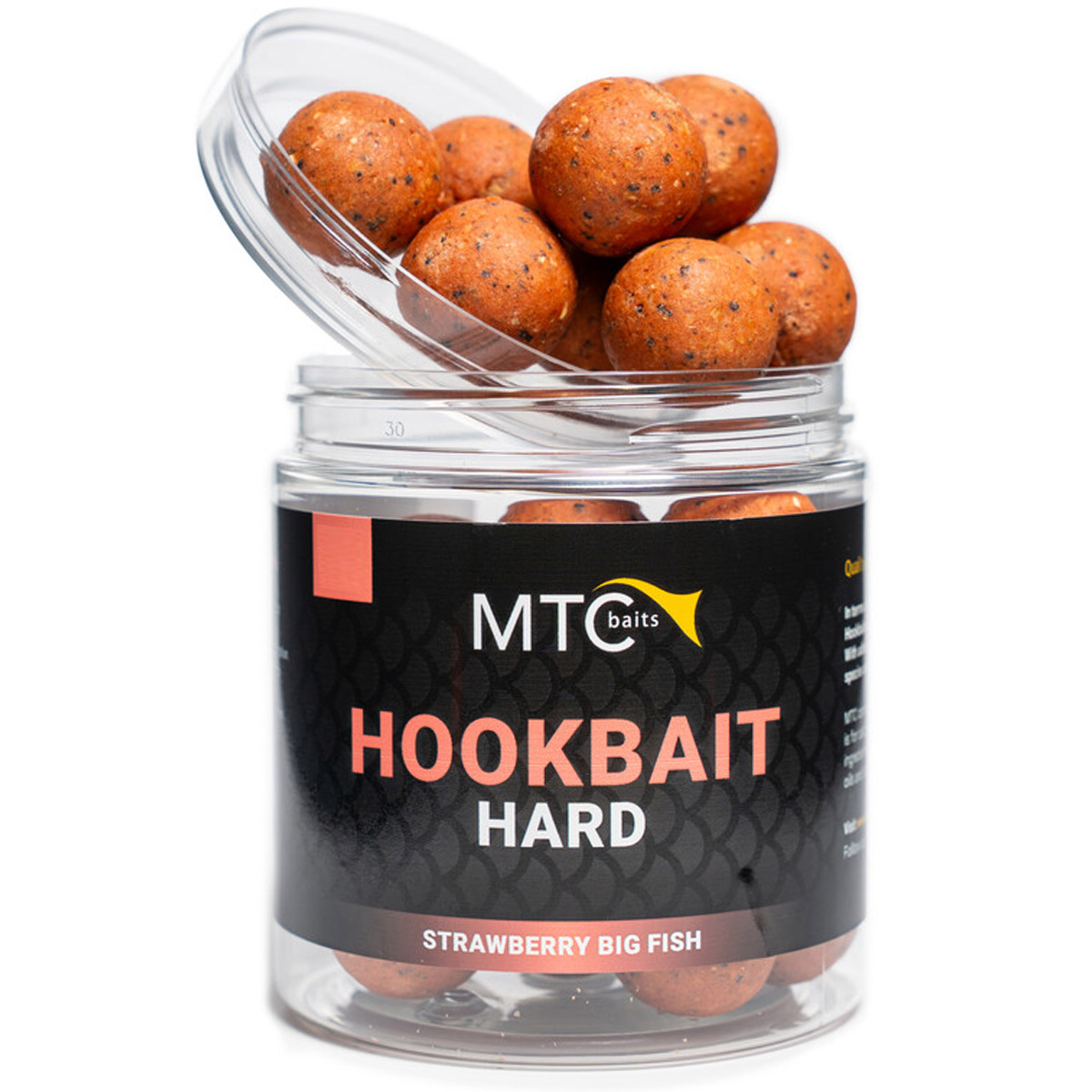 MTC Baits Hookbait Hard Strawberry Big Fish 32 MM
