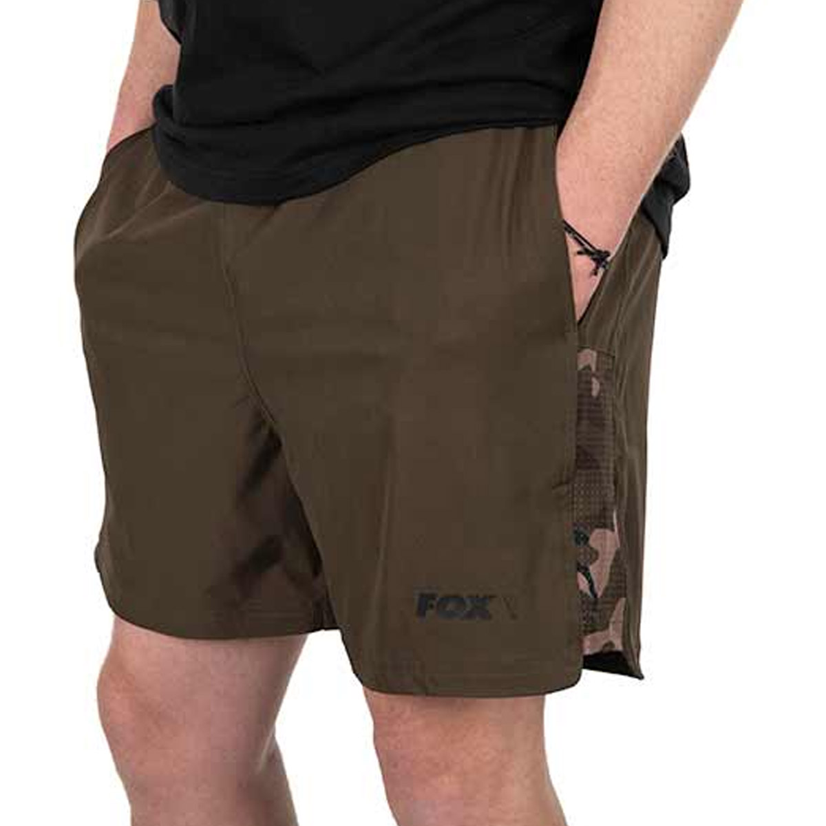 Fox Khaki/Camo LW Swim Shorts