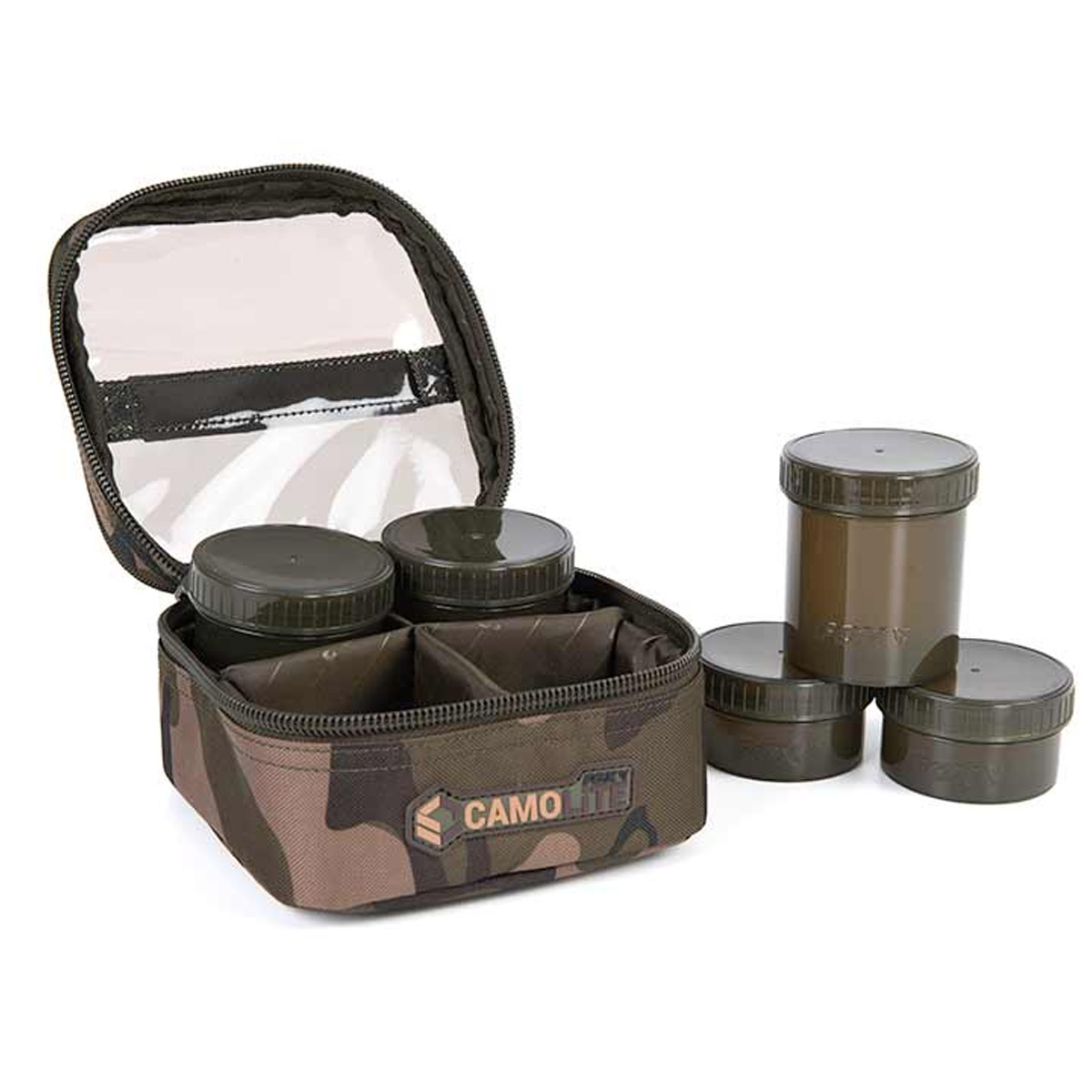 Boîte à appâts Fox Camolite™ 6 pots