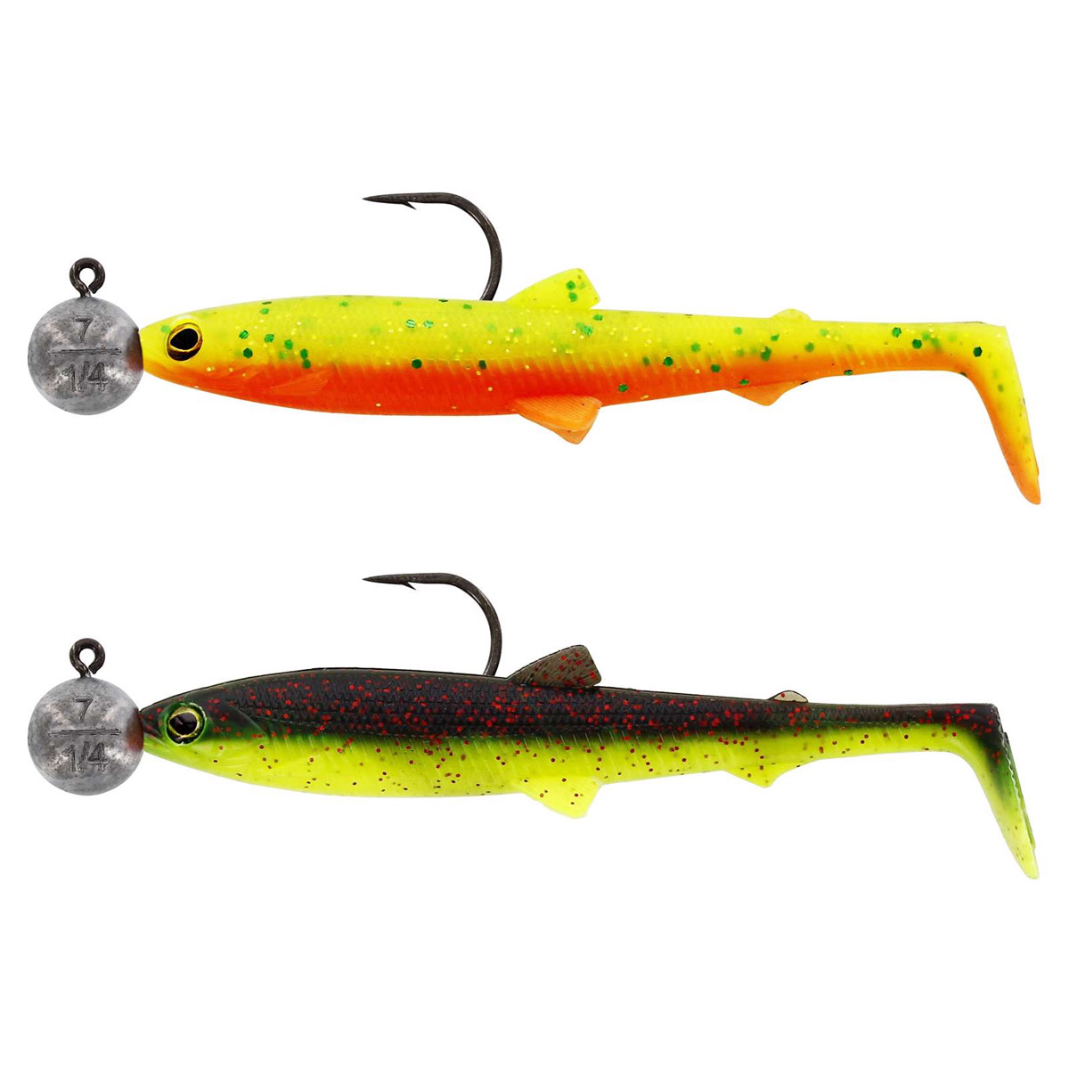Fiiish Double Combo Shore Black Minnow No.2.5 - 10.5cm 8g Vairon - Leurres Pêche BM3101