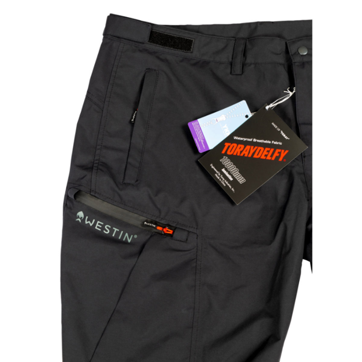 Westin W6 Rain Pants Steel Black