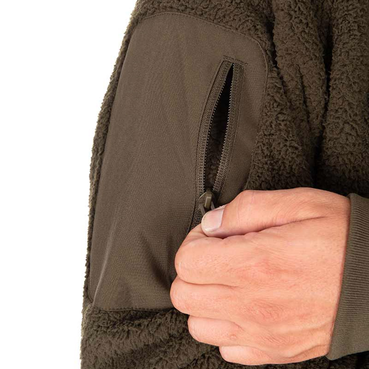 Fox Sherpa Hybrid Jacket Olive