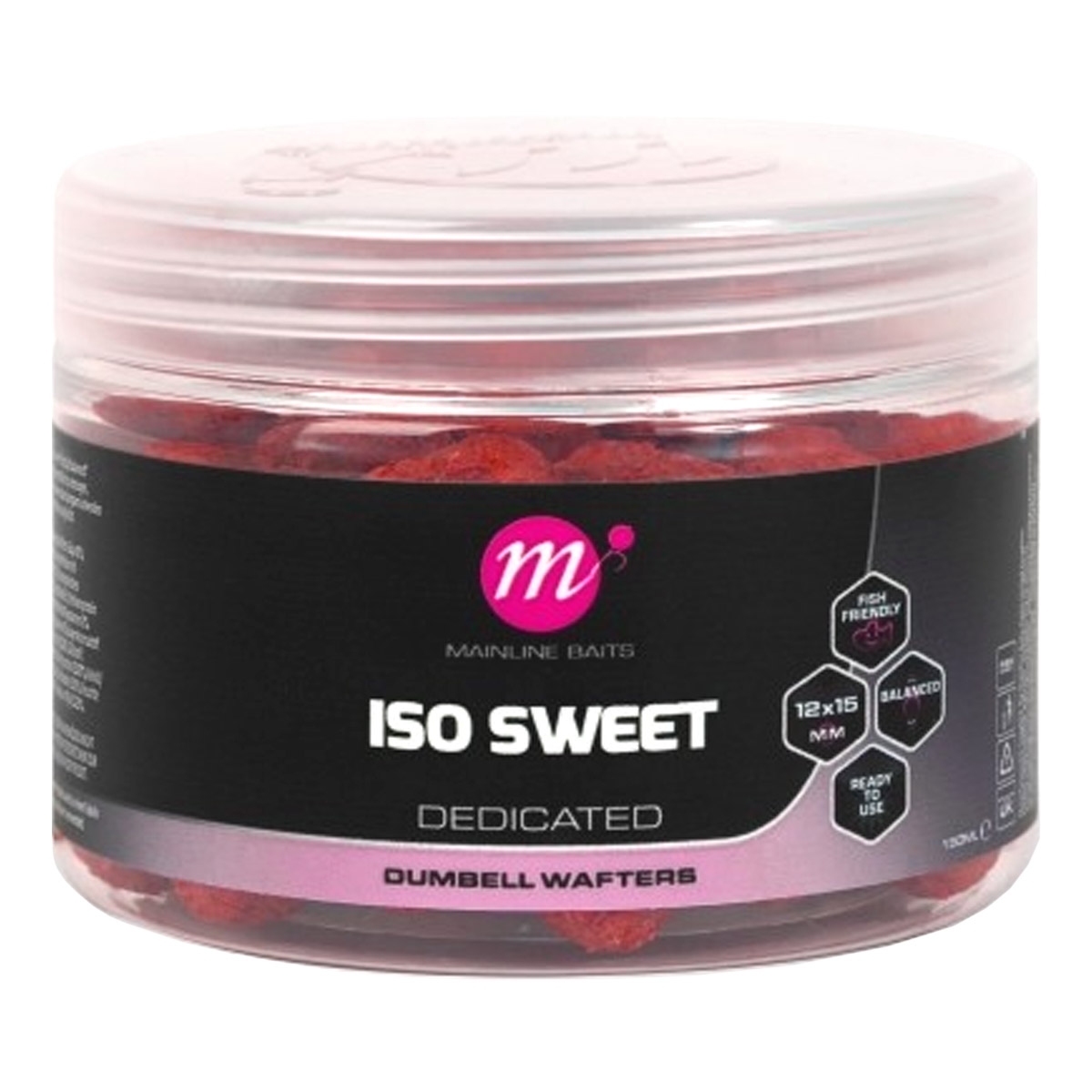 Mainline ISO Sweet Dumbell Wafters 12 x 15 MM