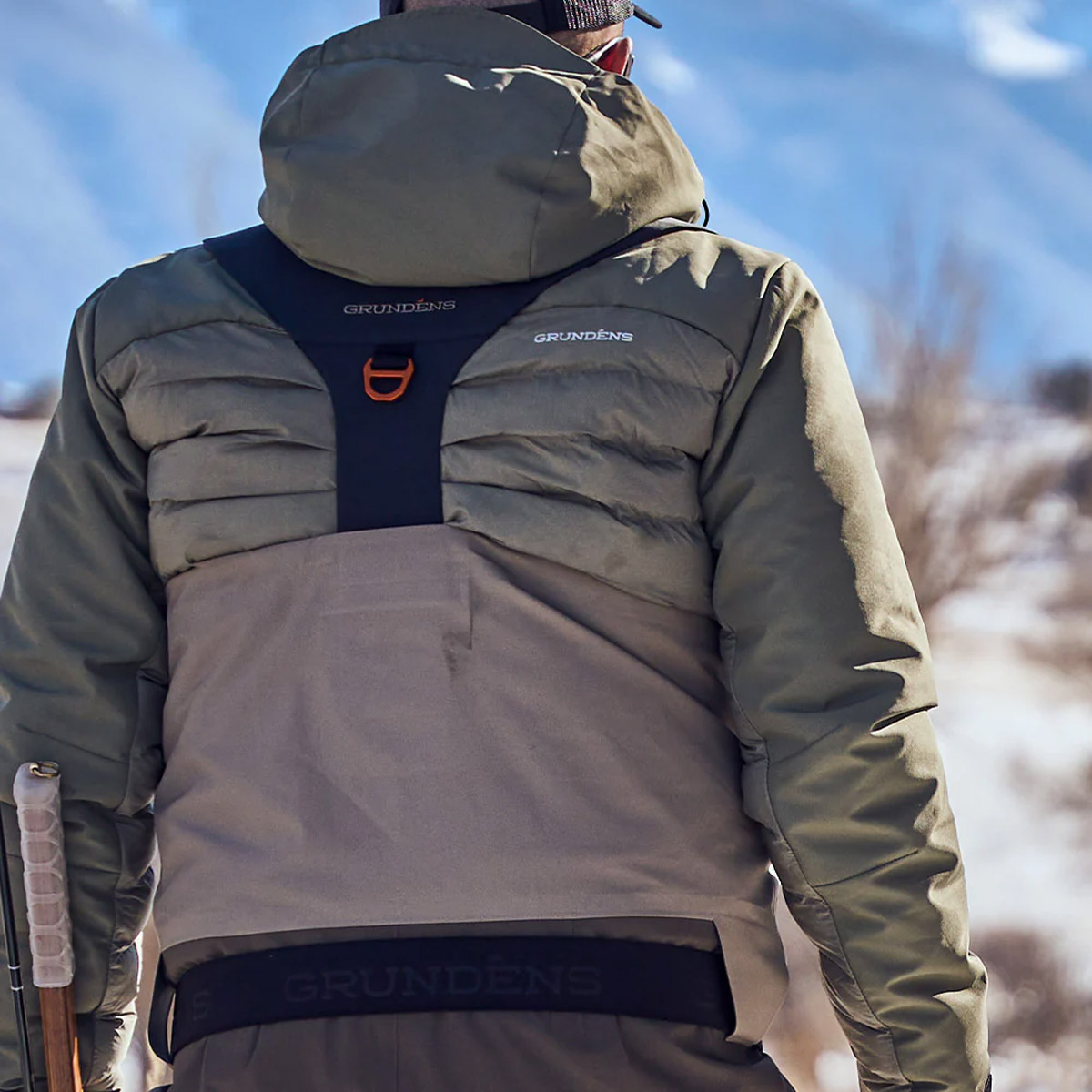 Waders Grundens Boundary Gore-Tex à pieds intégrés