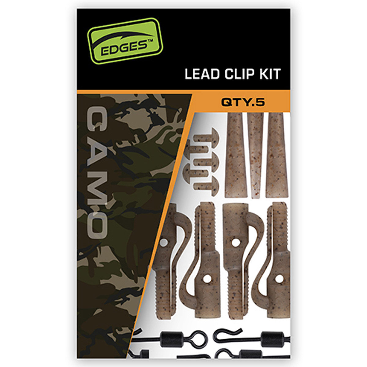 Fox Edges™ Camo Lead Clip Kit