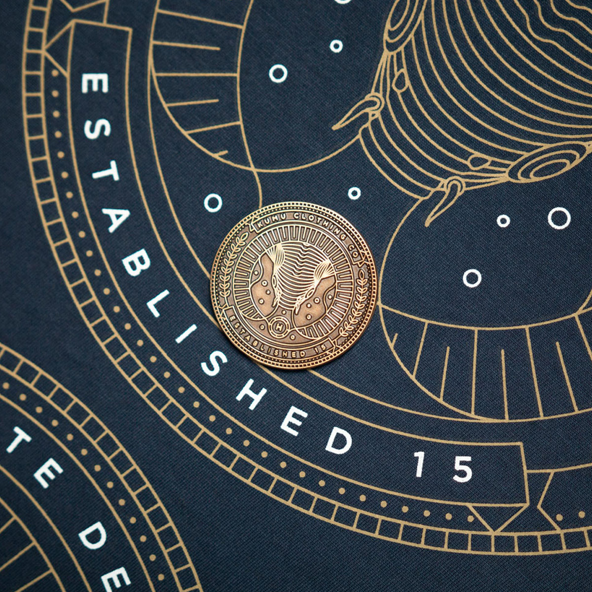 Kumu T-Shirt 'Heads Or Tails'