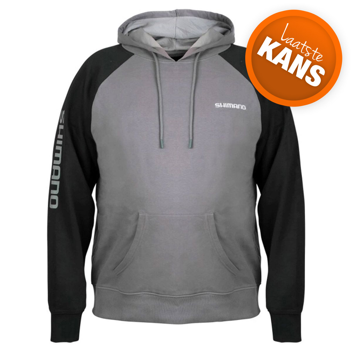 Shimano Pull Over Hoodie Grey