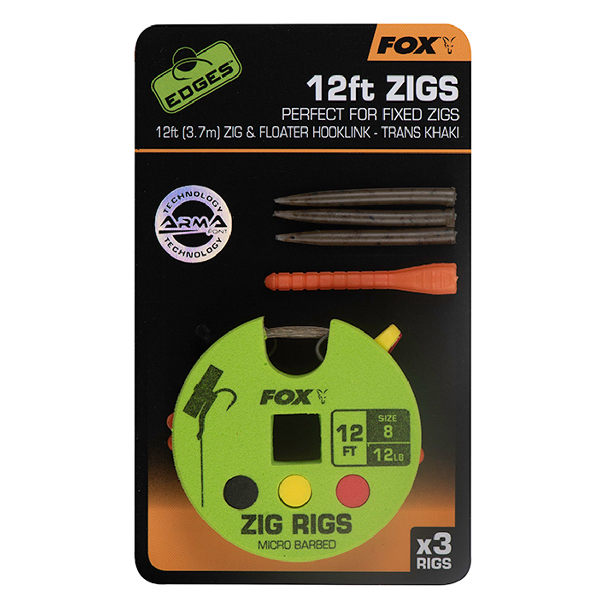 Fox Edges Zig Rigs 3,7 Meter
