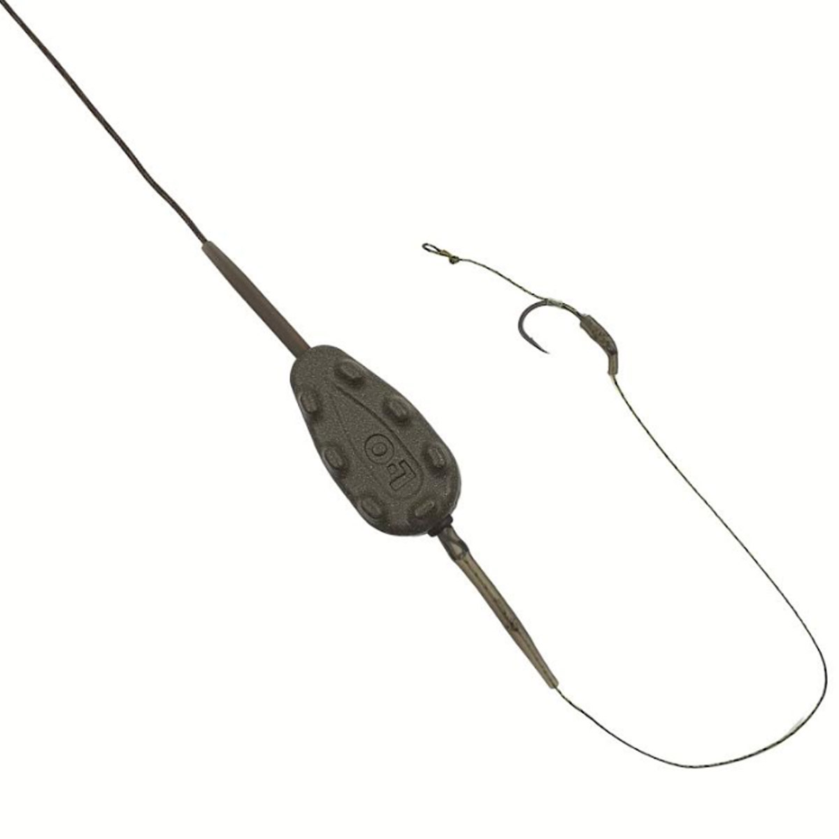 Life Orange Inline Grip Carp Rig -  85 gram -  113 gram