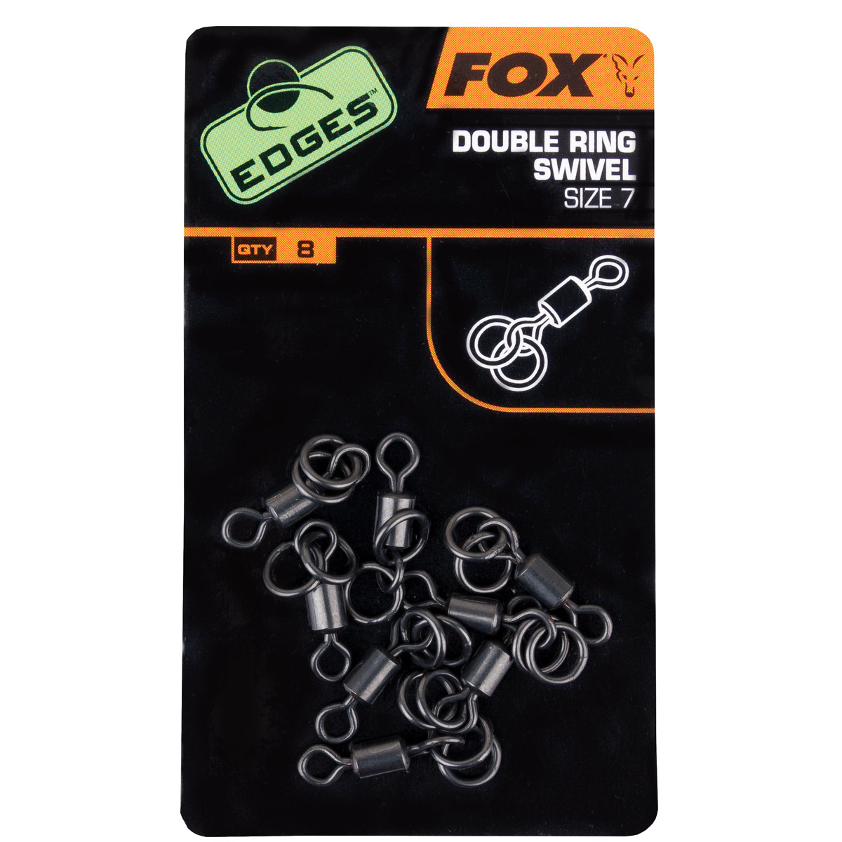 Émerillon double anneau Fox EDGES™