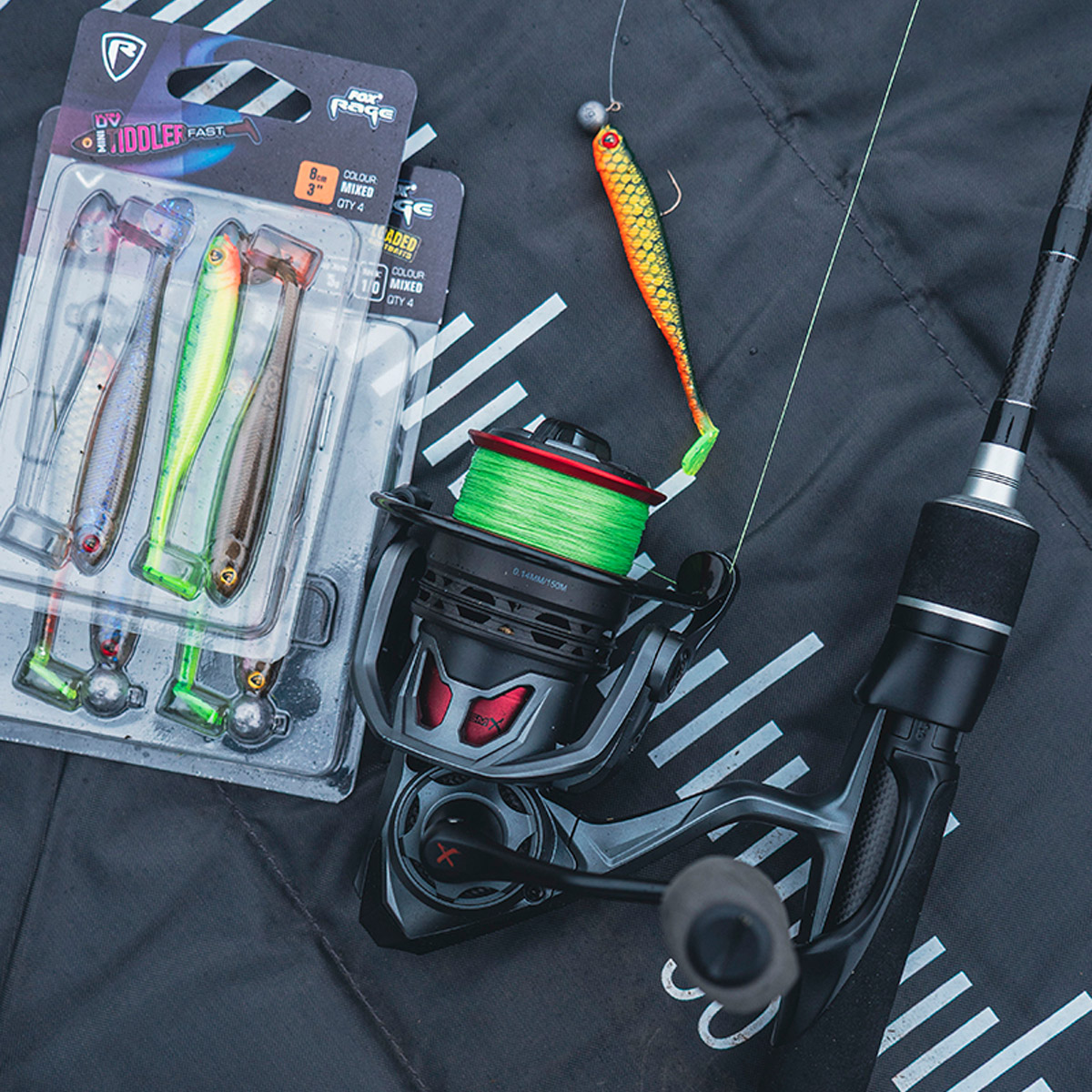 Fox Rage Mini Tiddler Mixed Colour Pack Loaded