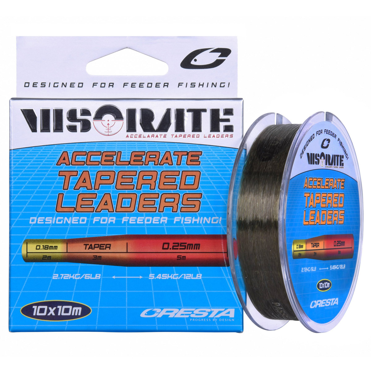 Cresta Visorate Accelerate Tapered Leader