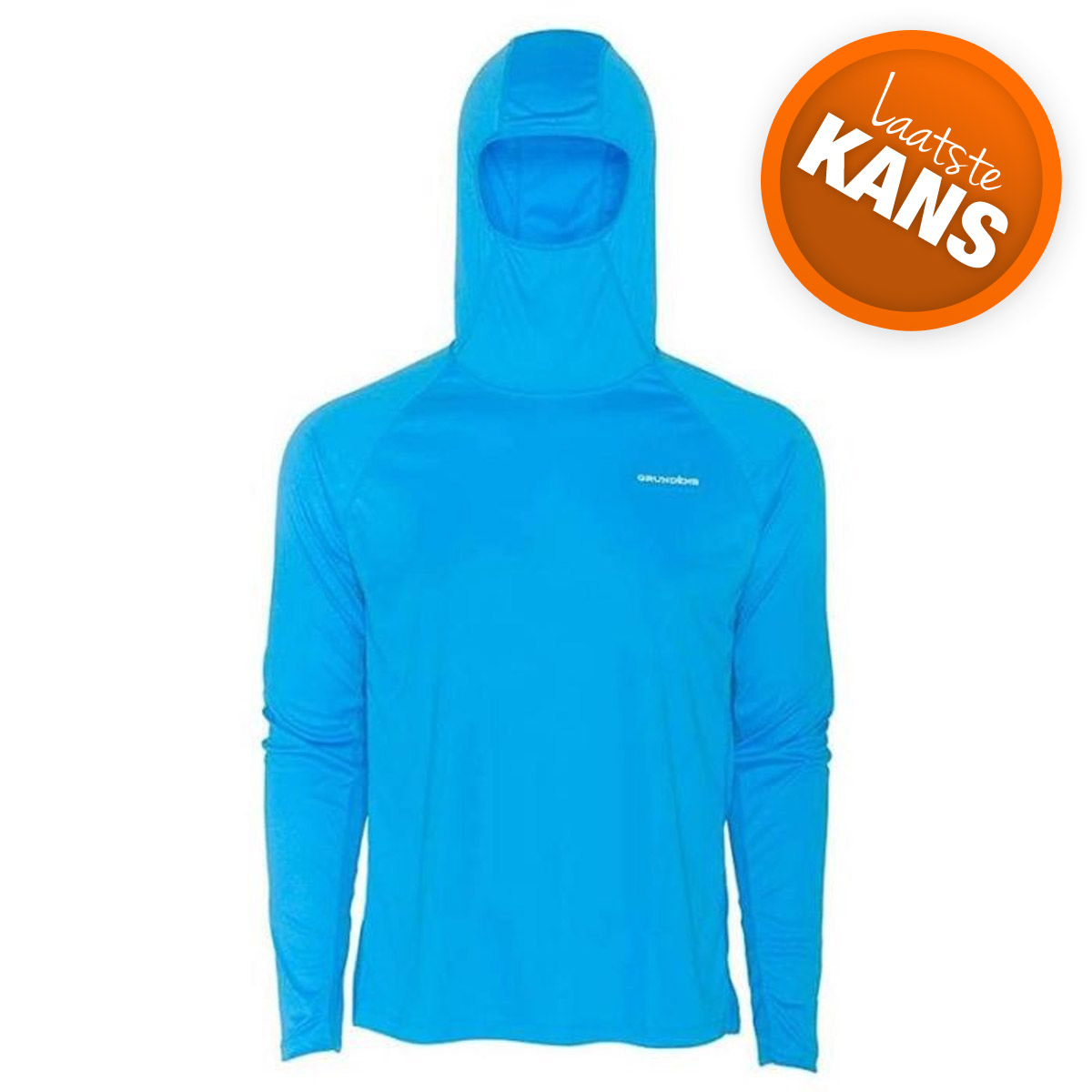 Grundens Solstrale Hoodie Coastal Blue